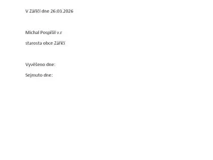 Prodej pozemku pro bydlení, Záříčí, 901 m2