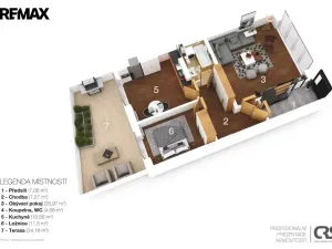 Pronájem bytu 2+1, Praha - Přední Kopanina, Do roklí, 96 m2