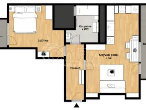 Prodej bytu 2+kk, Praha - Bubeneč, Ve struhách, 48 m2