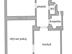 Pronájem bytu 2+1, Praha - Vinohrady, Dykova, 90 m2