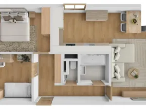 Pronájem bytu 3+kk, Neratovice, Na Výsluní, 66 m2