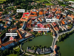 Pronájem restaurace, Jindřichův Hradec - Jindřichův Hradec I, nám. Míru, 50 m2