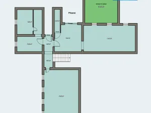 Pronájem skladu, Jirkov, Mostecká, 255 m2