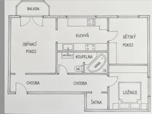 Prodej bytu 3+1, Rožnov pod Radhoštěm, Svazarmovská, 74 m2