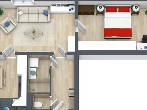 Pronájem bytu 2+1, Ústí nad Orlicí, Špindlerova, 51 m2