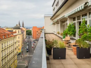 Pronájem kanceláře, Praha - Vinohrady, Slezská, 21 m2