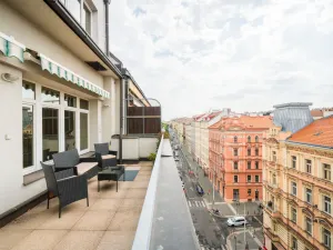 Pronájem kanceláře, Praha - Vinohrady, Slezská, 21 m2