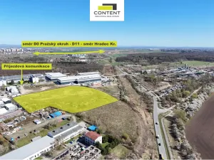 Prodej komerčního pozemku, Praha - Běchovice, Podnikatelská, 10912 m2