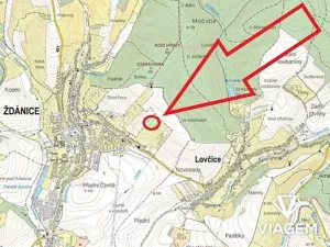 Prodej zahrady, Ždánice, 2441 m2