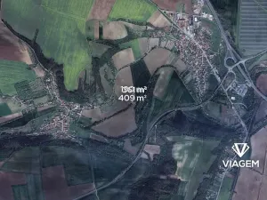 Prodej pole, Sazená, 960 m2