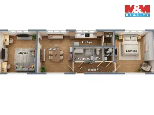 Prodej bytu 3+1, Liberk - Prorubky, 63 m2