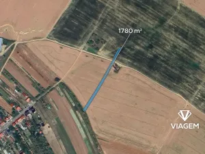 Prodej podílu pole, Popovice, 593 m2