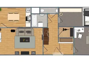 Prodej bytu 3+1, Praha - Střížkov, Jablonecká, 67 m2
