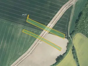 Prodej podílu pole, Honětice, 9179 m2