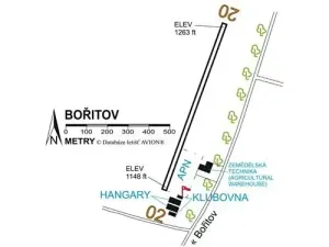 Prodej podílu pole, Bořitov, 9425 m2