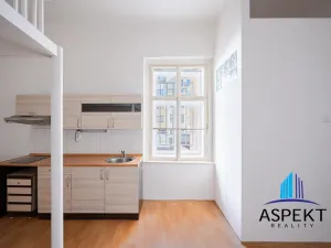 Pronájem bytu 1+kk, Praha - Vinohrady, Jana Masaryka, 32 m2