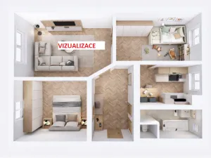 Prodej bytu 3+1, Jeseník, Fučíkova, 85 m2