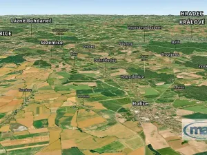 Prodej pozemku pro bydlení, Holice, Pod Parkem, 976 m2