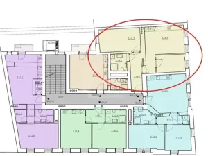 Pronájem bytu 3+kk, Praha - Smíchov, Kmochova, 69 m2