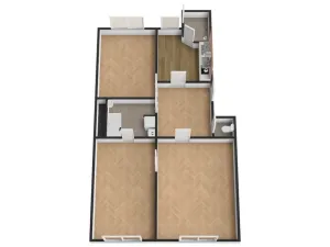 Pronájem bytu 3+1, Praha - Smíchov, Holečkova, 84 m2