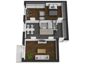 Prodej bytu 3+1, Zlín, Fabiánka II, 73 m2