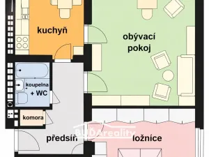 Prodej bytu 2+1, Zlín, Věžové domy, 68 m2