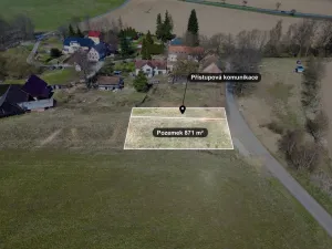 Prodej pozemku pro bydlení, Planá - Zliv, 871 m2