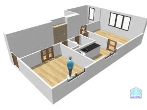 Prodej bytu 3+1, Stříbro, Brožíkova, 56 m2