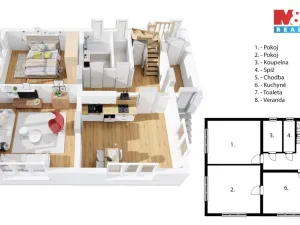 Prodej rodinného domu, Doubravice - Velehrádek, 142 m2