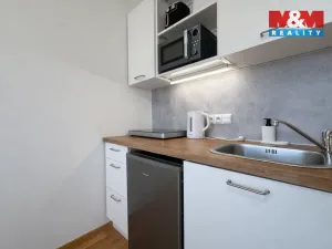 Pronájem bytu 1+kk, Praha - Vysočany, 17 m2