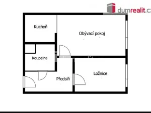 Prodej bytu 2+kk, Praha - Stodůlky, Chalabalova, 46 m2