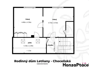Prodej rodinného domu, Praha - Letňany, Choceňská, 134 m2