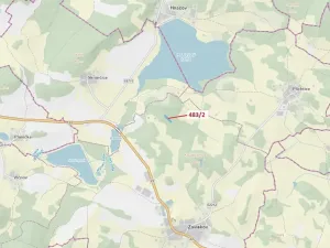 Dražba lesa, Zavlekov, 2895 m2