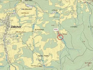 Dražba lesa, Zděchov, 2122 m2