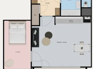 Prodej bytu 2+kk, Brno, ulice Kosmonautů, 46 m2