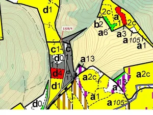 Dražba lesa, Kladky, 199 m2