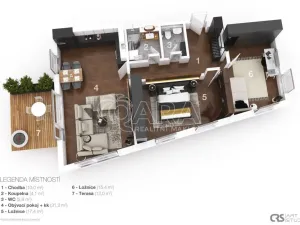 Prodej bytu 3+kk, Beroun - Beroun-Závodí, Na Veselou, 81 m2