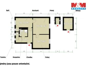 Prodej bytu 2+1, Plzeň - Doubravka, Mohylová, 55 m2