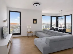 Pronájem bytu 2+kk, Praha - Holešovice, Sanderova, 63 m2