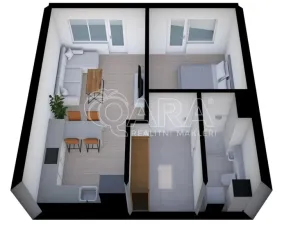 Pronájem bytu 2+kk, Praha - Košíře, Naskové, 53 m2