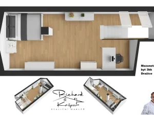 Prodej bytu 3+kk, Dražice, 89 m2