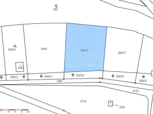 Prodej zahrady, Slaný, 1224 m2