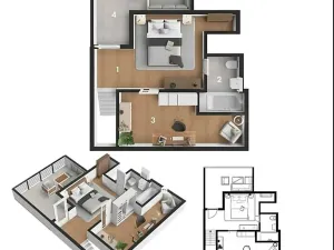 Prodej bytu 3+kk, Praha - Vršovice, Ruská, 84 m2