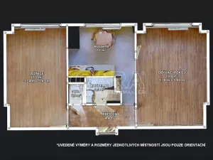 Prodej bytu 2+1, Kralupy nad Vltavou, Hakenova, 52 m2