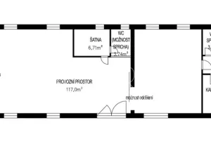 Pronájem skladu, Vestec, Vestecká, 252 m2