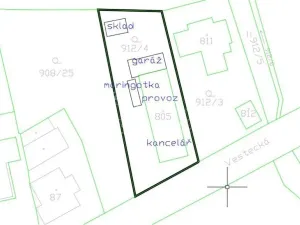 Pronájem skladu, Vestec, Vestecká, 252 m2