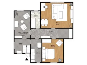 Pronájem bytu 3+1, Praha - Klánovice, K rukavičkárně, 85 m2