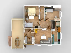 Pronájem bytu 5+1, Praha - Stodůlky, Živcových, 105 m2