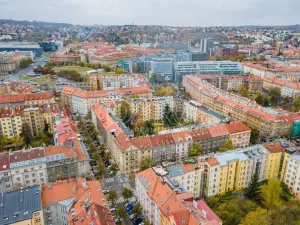 Pronájem bytu 2+kk, Praha - Bubeneč, Národní obrany, 53 m2