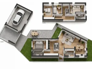 Pronájem rodinného domu, Troubsko, Sadová, 277 m2